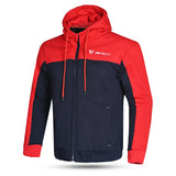 R-TECH Suspension Hoodie - Blue Red - front pic