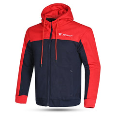 R-TECH Suspension Hoodie - Blue Red - front pic