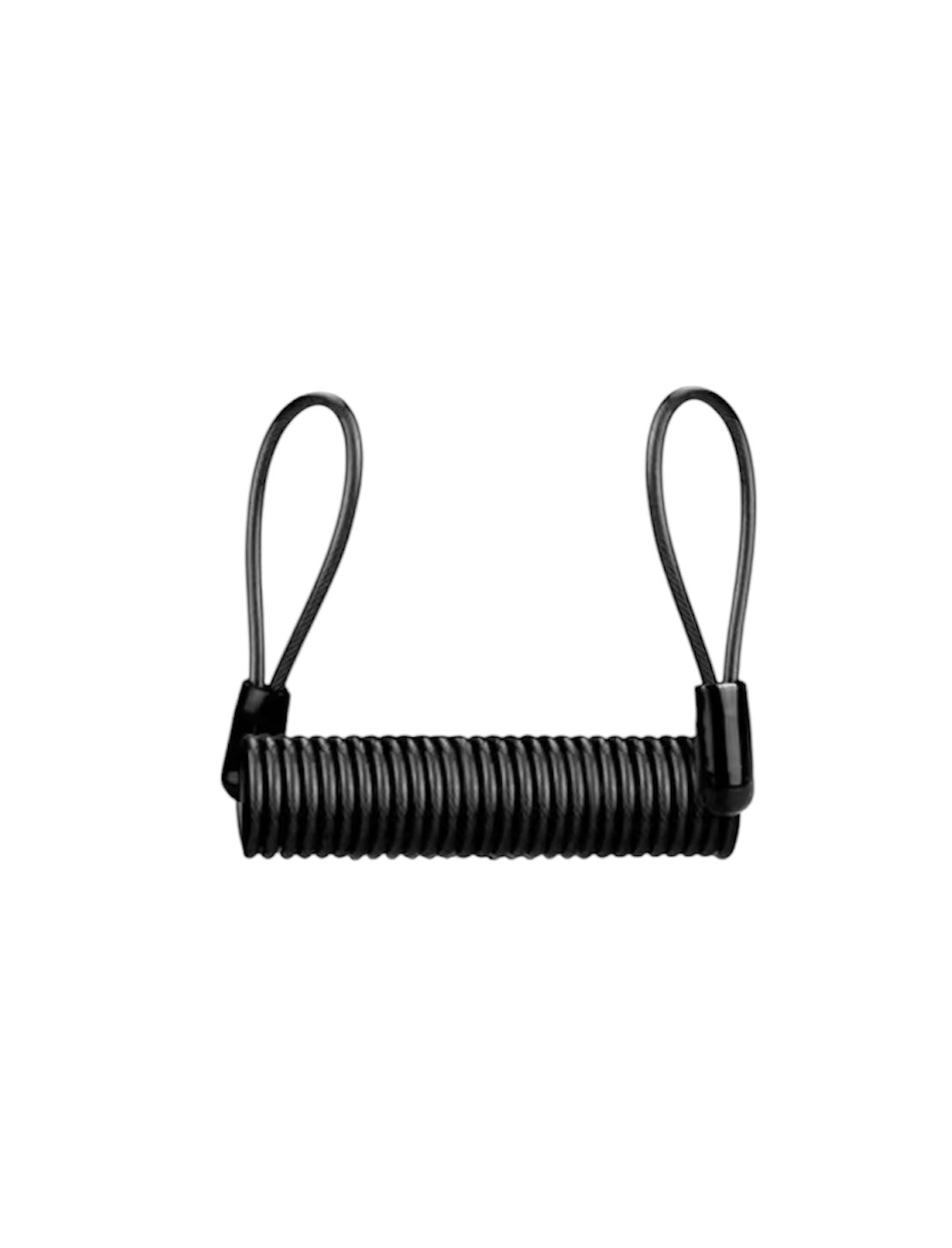 SHUA Cable Espiral De Moto 150 CM Negro - SECURTEX MOTOR S.L (t/a MaximoMoto)