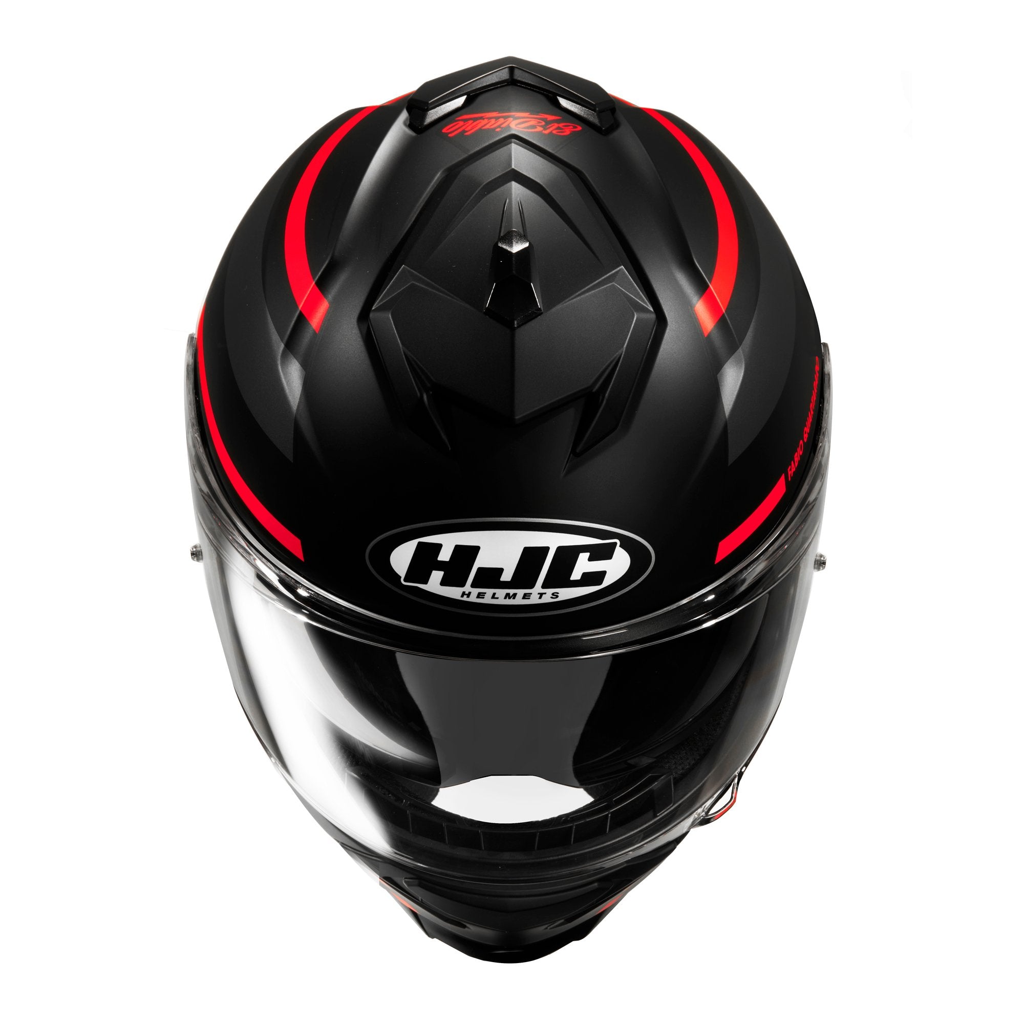 HJC I71 Fabio Quartararo 20 MC1SF On Road Full face Helmet Black Grey Red