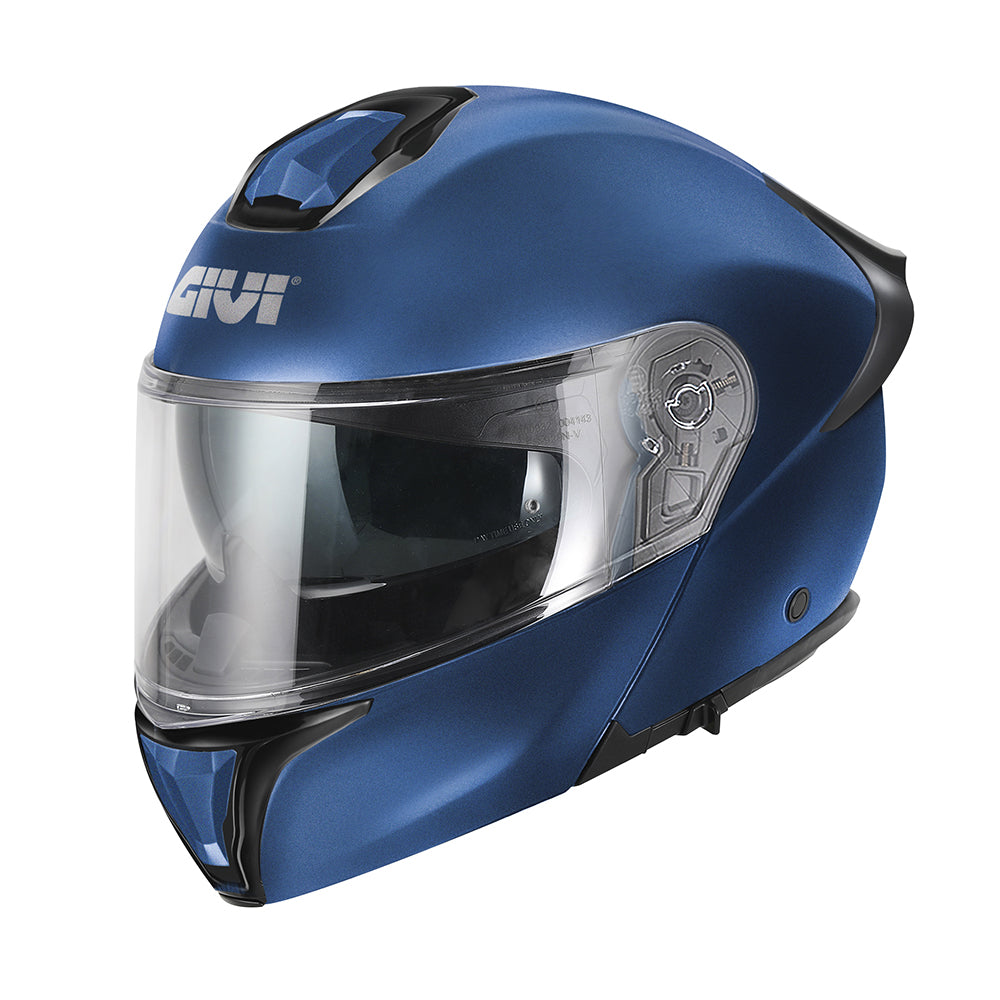 GIVI X50 Solid for motorbike Modular full face helmet Blue