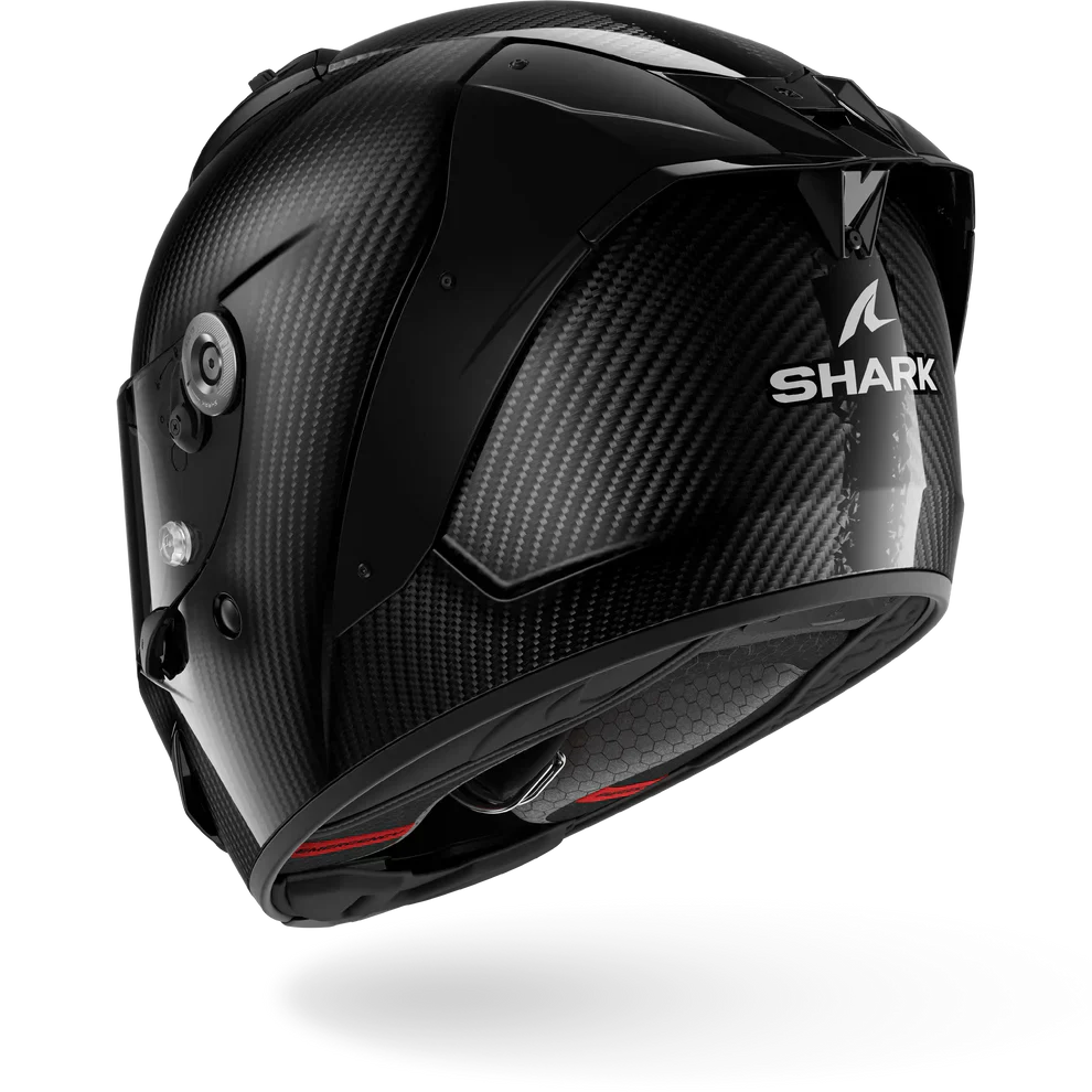 SHARK AERON Dark Shadow Casco Integral de Moto Carbon Anthracita Carbon-back side