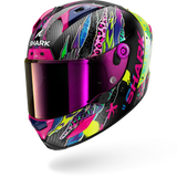 SHARK AERON FAWN Carbon Yellow Violet