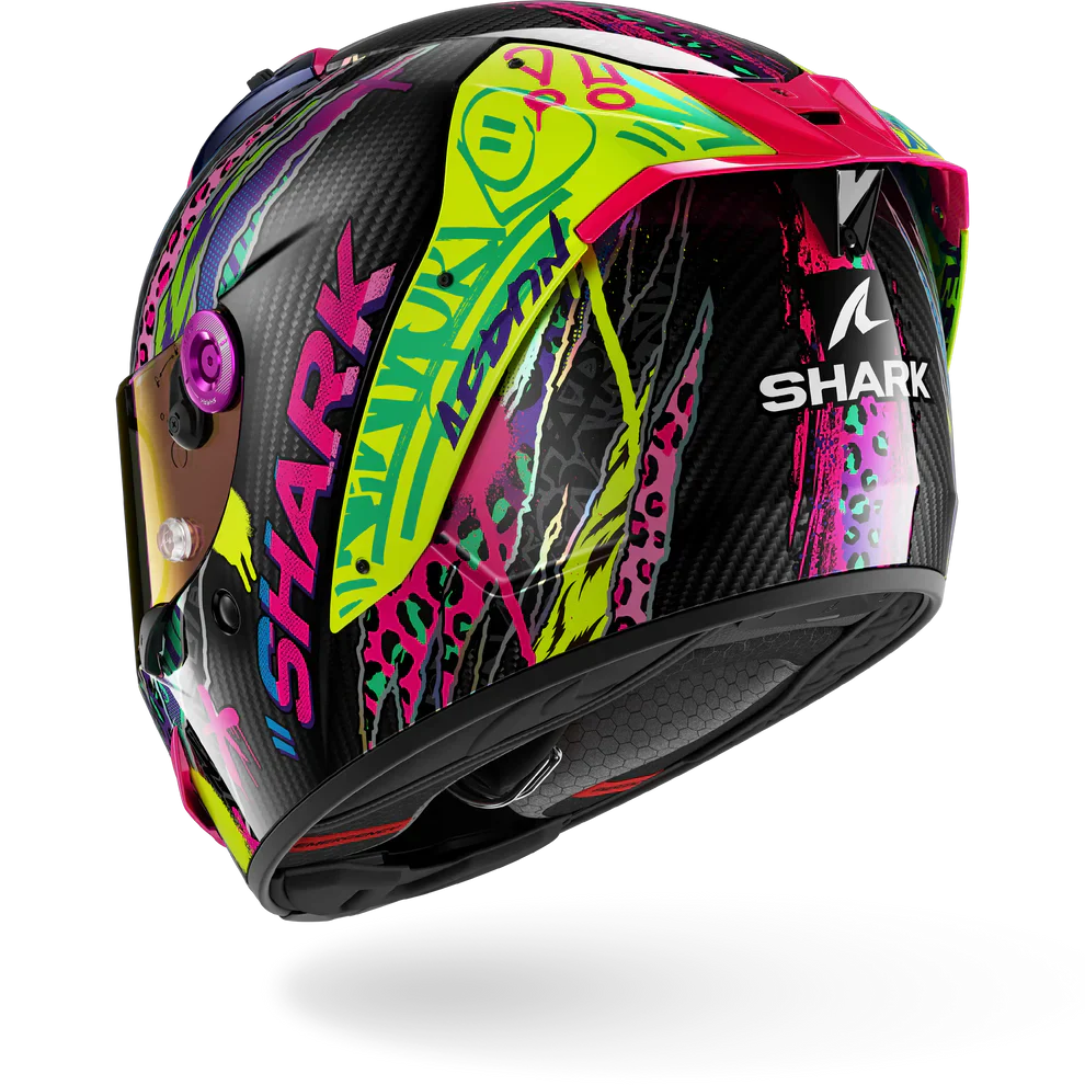 SHARK AERON FAWN Carbon Yellow Violet