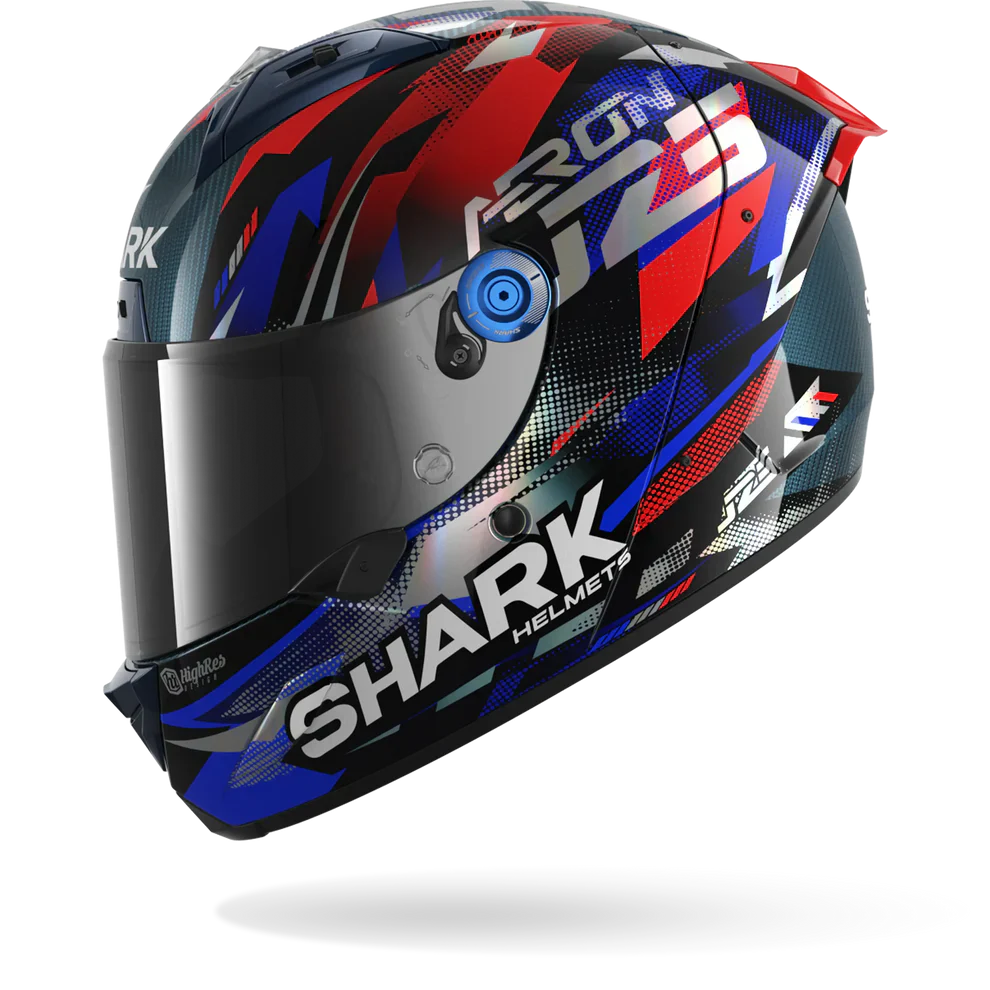SHARK Zarco GP De France Full-Face Motorcycle Helmet- left side