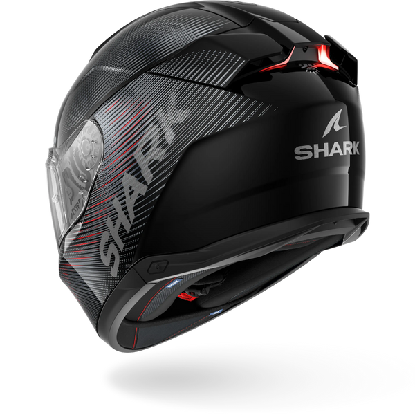 SHARK SKWAL i3 SP LYNE MOTORCYCLE HELMET BLACK ANTHRA RED