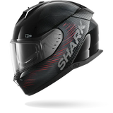 SHARK SKWAL i3 SP LYNE MOTORCYCLE HELMET BLACK ANTHRA RED