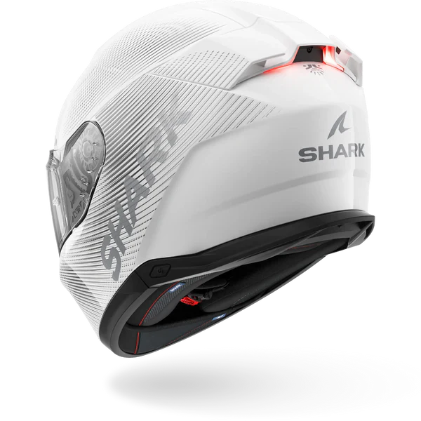 SHARK SKWAL i3 SP LYNE MOTORCYCLE HELMET WHITE SILVER SILVER