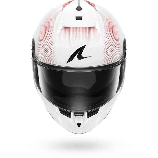 SHARK SKWAL i3 SPEED-TECH MOTORCYCLE HELMET WHITE RED BLACK