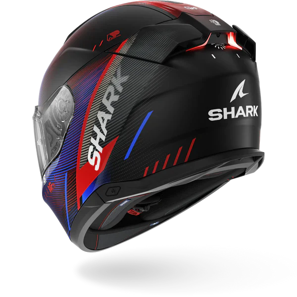 SHARK SKWAL i3 SPEED-TECH MOTORCYCLE HELMET MAT BLACK RED BLUE