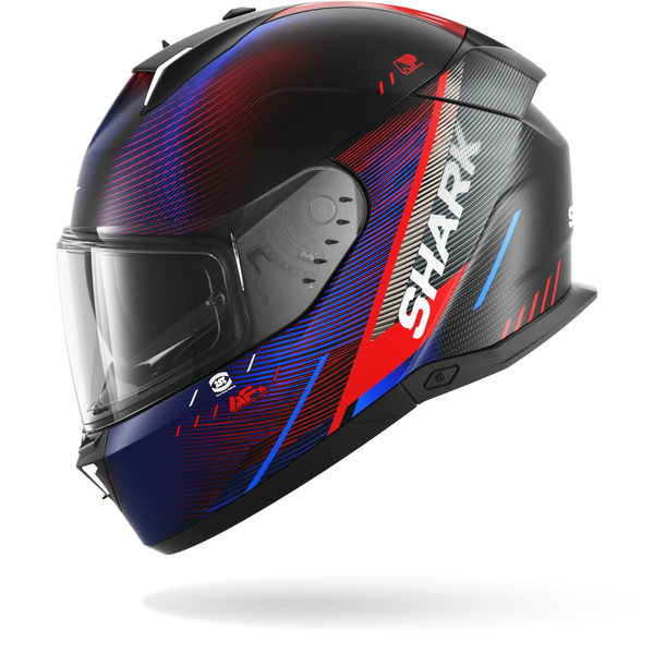 SHARK SKWAL i3 SPEED-TECH MOTORCYCLE HELMET MAT BLACK RED BLUE