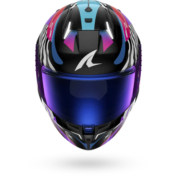 SHARK SKWAL i3 SPEED-FANCY MOTORCYCLE HELMET BLACK WHITE ORANGE