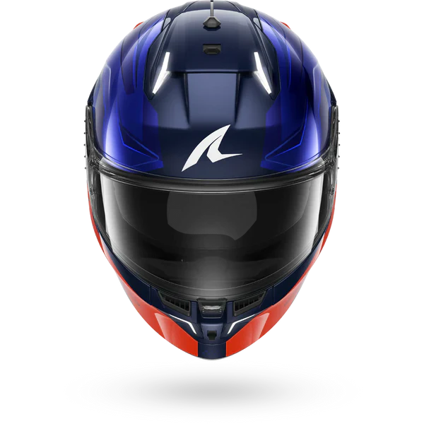 SHARK SKWAL i3 MEKARIUM MOTORCYCLE HELMET BLUE ORANGE BLUE