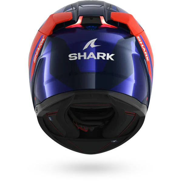 SHARK SKWAL i3 MEKARIUM MOTORCYCLE HELMET BLUE ORANGE BLUE