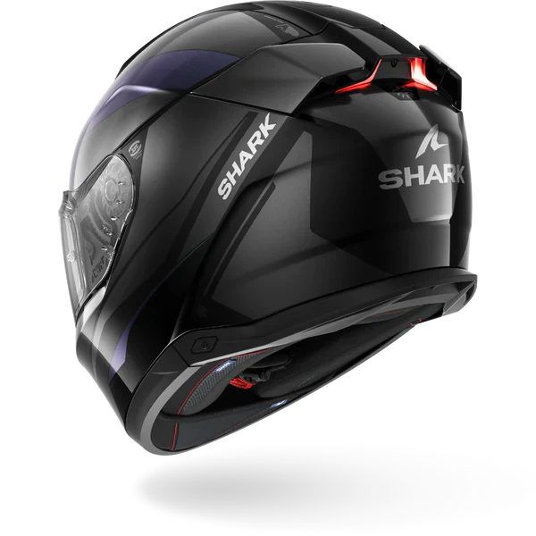 SHARK SKWAL i3 MEKARIUM MOTORCYCLE HELMET BLACK CHAMELEON ANTHRACITE