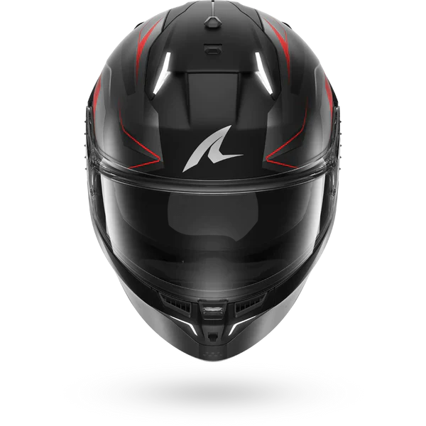 SHARK SKWAL i3 MEKARIUM MOTORCYCLE HELMET MAT BLACK ANTHRA RED