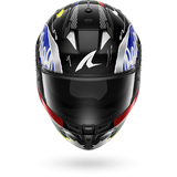 SHARK  D-SKWAL 3 STREETRUSH NEGRO Azul Chrom Casco De Moto