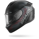SHARK RIDILL 2 SP LYNE Mat NEGRO Anthra Casco De Moto