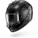 SHARK RIDILL 2 REPTAIA MOTORCYCLE HELMET BLACK ANTHRA SILVER