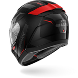 SHARK  RIDILL 2 MEKARIUM NEGRO Anthra  Rojo Casco De Moto