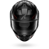 SHARK  RIDILL 2 MEKARIUM NEGRO Anthra  Rojo Casco De Moto