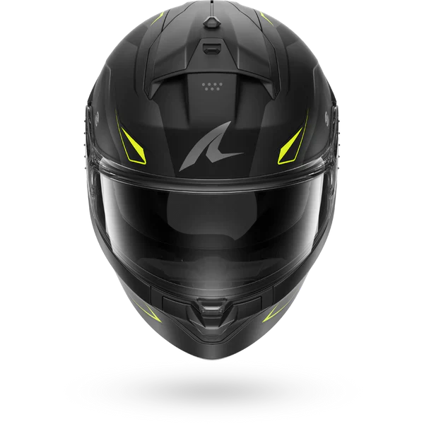 SHARK RIDILL 2 MEKARIUM MOTORCYCLE HELMET MAT ANTHRA YELLOW