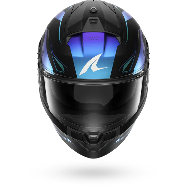 SHARK RIDILL 2 MEKARIUM MOTORCYCLE HELMET MAT BLACK BLUE