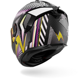 SHARK SPARTAN GT PRO CARBON STHYR MOTORCYCLE HELMET MAT CARBON VIOLET CHROME