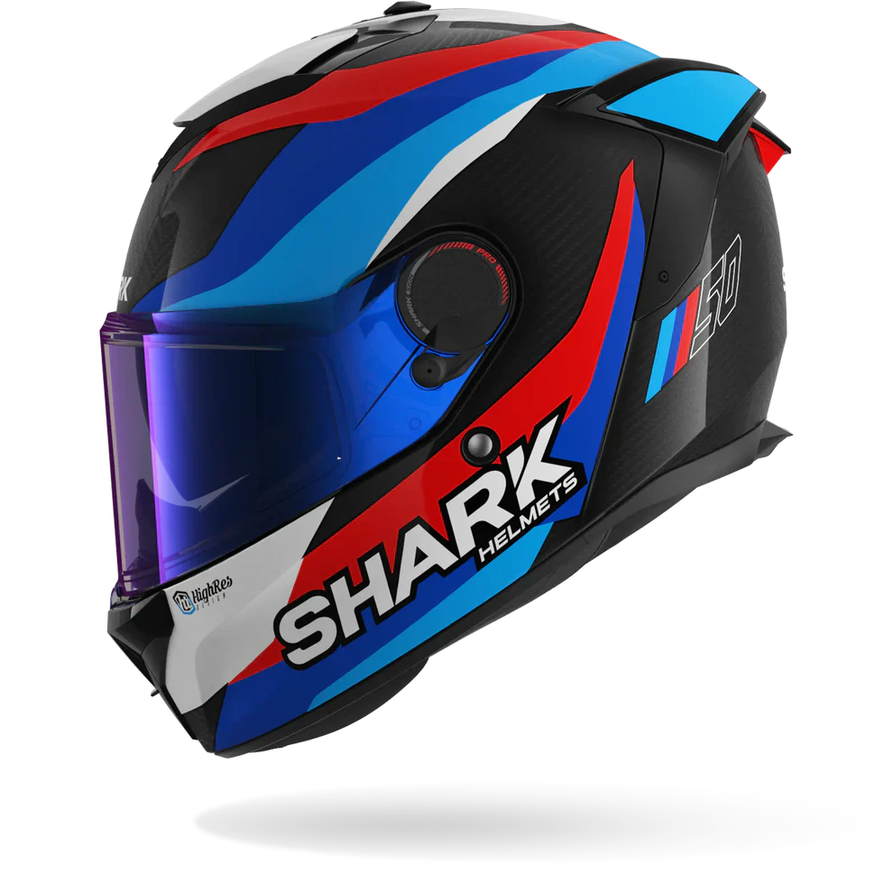 SHARK SPARTAN GT PRO CARBON MOTORCYCLE FULL FACE HELMET