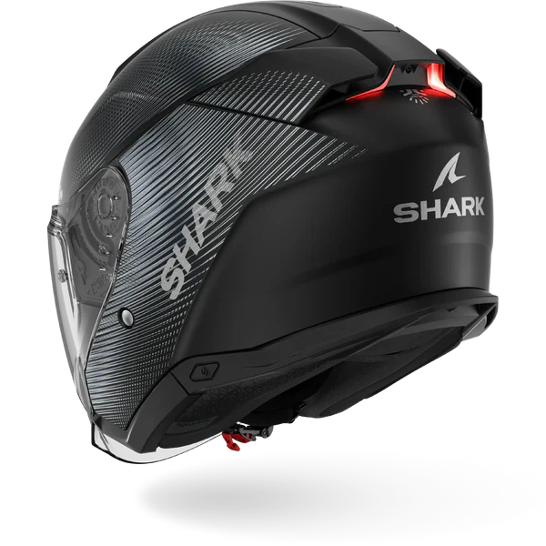 SHARK SKWAL i3 JET SP LYNE MOTORCYCLE HELMET MAT BLACK ANTHRA