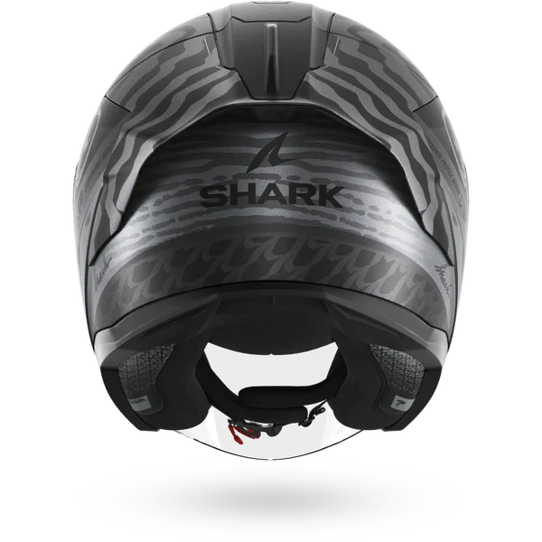 SHARK SKWAL JET CUP SPEED-FANCY MOTORCYCLE HELMET MAT BLACK ANTHRA SILVER