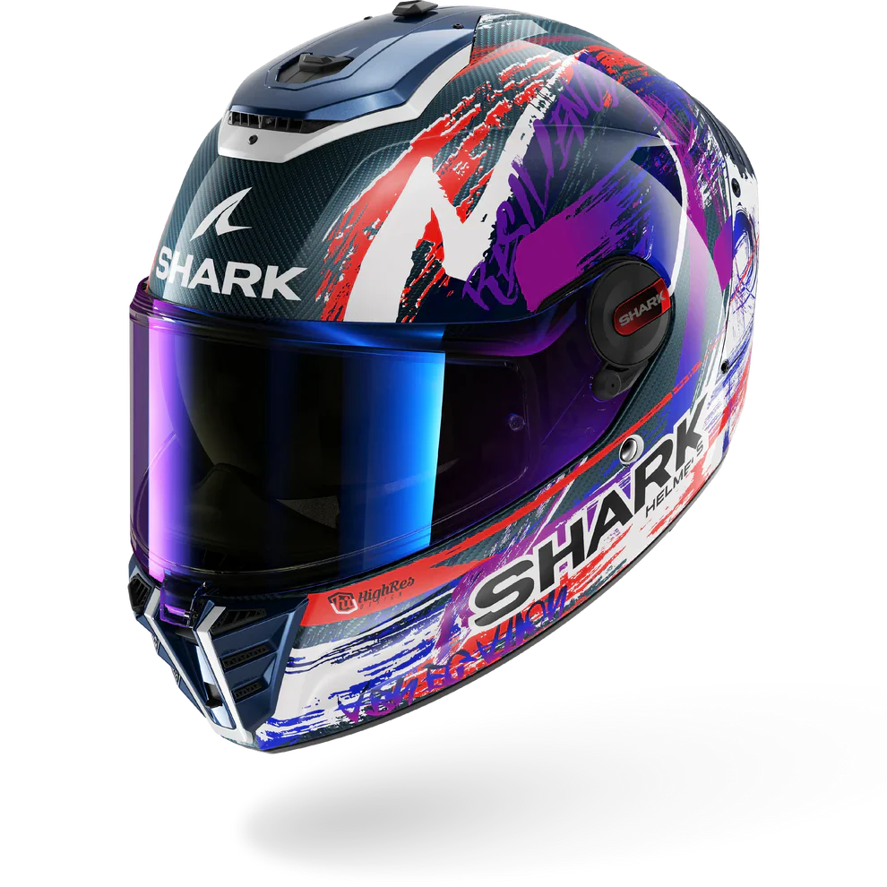 SHARK Spartan RS Carbon Zarco Signature Full-Face Motorcycle Helmet