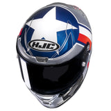 HJC RPHA 1 Ben Spies Silverstar Biker Helmet 