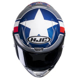 HJC RPHA 1 Nomaro MC21 White Red Blue Rider Helmet 