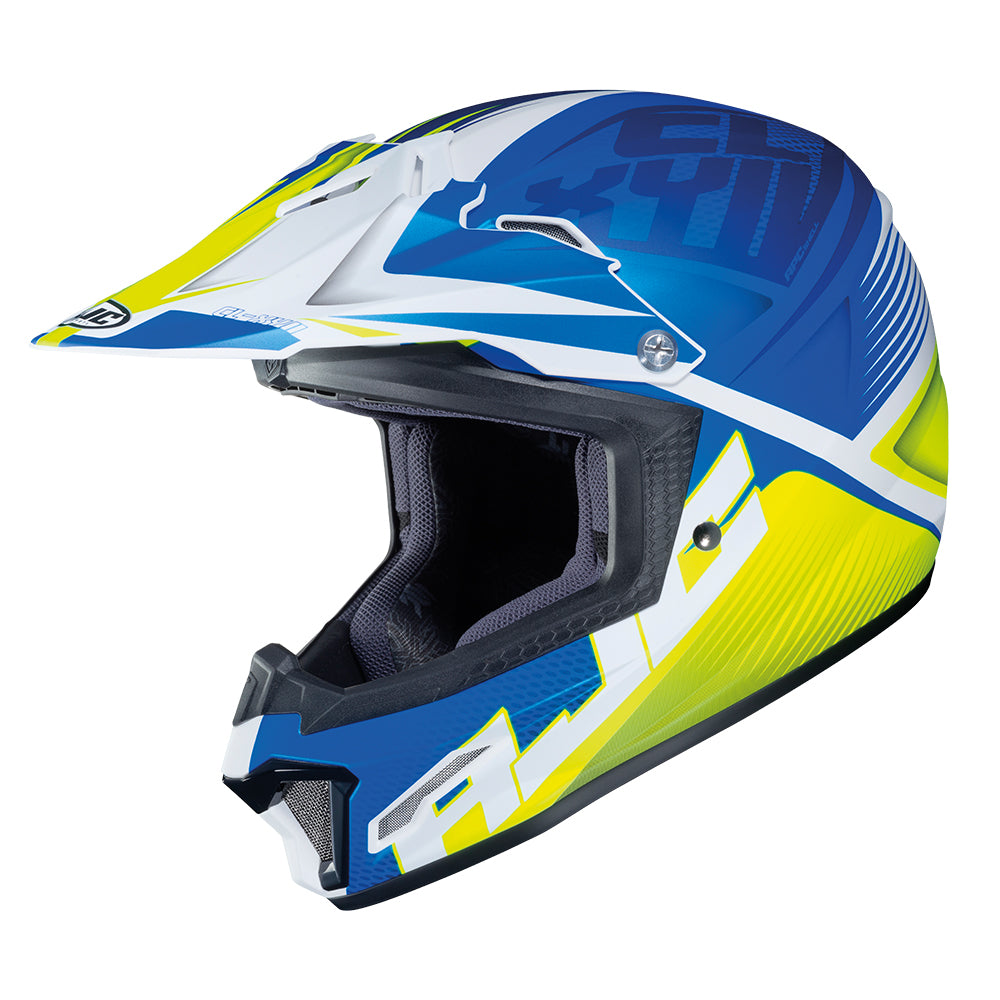 HJC CL-XY II Ellusion MC2SF Blue Motocross Motorbike Adventure Helmet