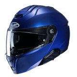 HJC I91 Plain Full Face Motorcycle Helmet  Metallic Blue
