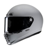 HJC V10 Plain On-Road Motorcycle Riding Helmet Neon Grey