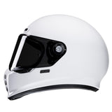 HJC V10 Plain On-Road Motorcycle Riding Helmet White