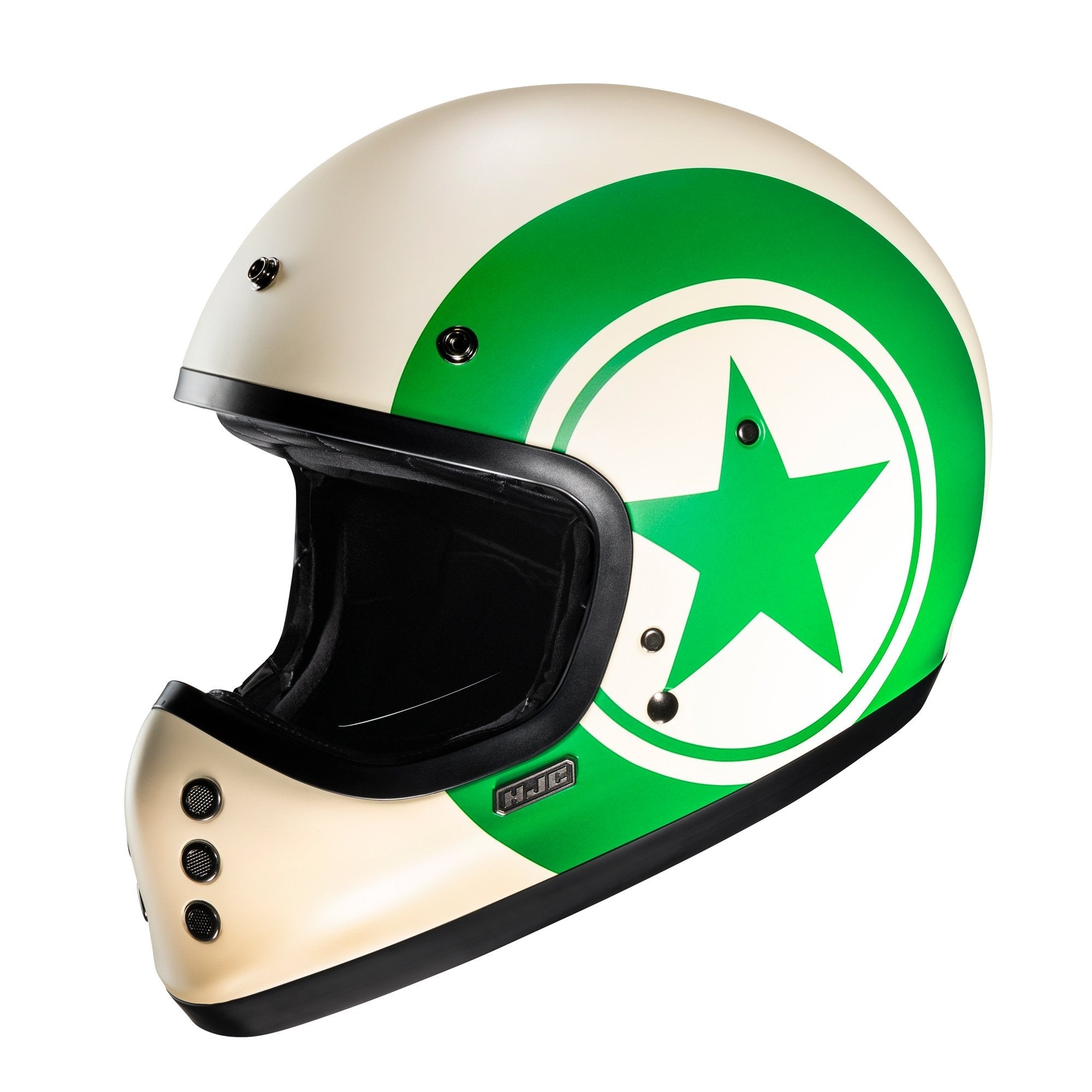 HJC - V60 NYX MC4SF Green Full Face Touring Motorbike Helmet
