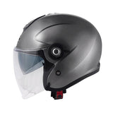 Casco Jet KAPPA KV35B Monocolor TITANIO - G768
