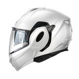 KAPPA CASCO FLIPBACK KV55 BASIC BLANCO BRILLO