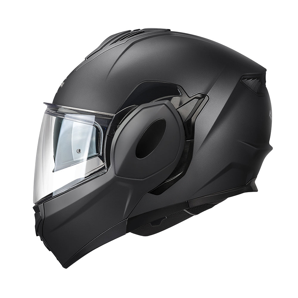 KAPPA CASCO FLIPBACK KV55 BASIC NEGRO MATE