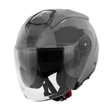 GIVI X25 Solid Jet Helmet For Urban Motorcycle Grey - SECURTEX MOTOR S.L (t/a MaximoMoto)