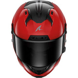 SHARK AERON-GP BLANK SP Carbon full face Motorcycle helmet Red Anthracite maximomoto.uk