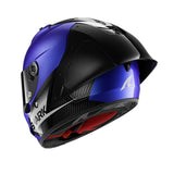 SHARK AERON-GP BLANK SP Carbon Full Face Motorcycle helmet Blue Anthracite (Maximomoto.uk)