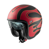 Premier Classic FR2BM Retro Style Open-Face Scooter Helmet