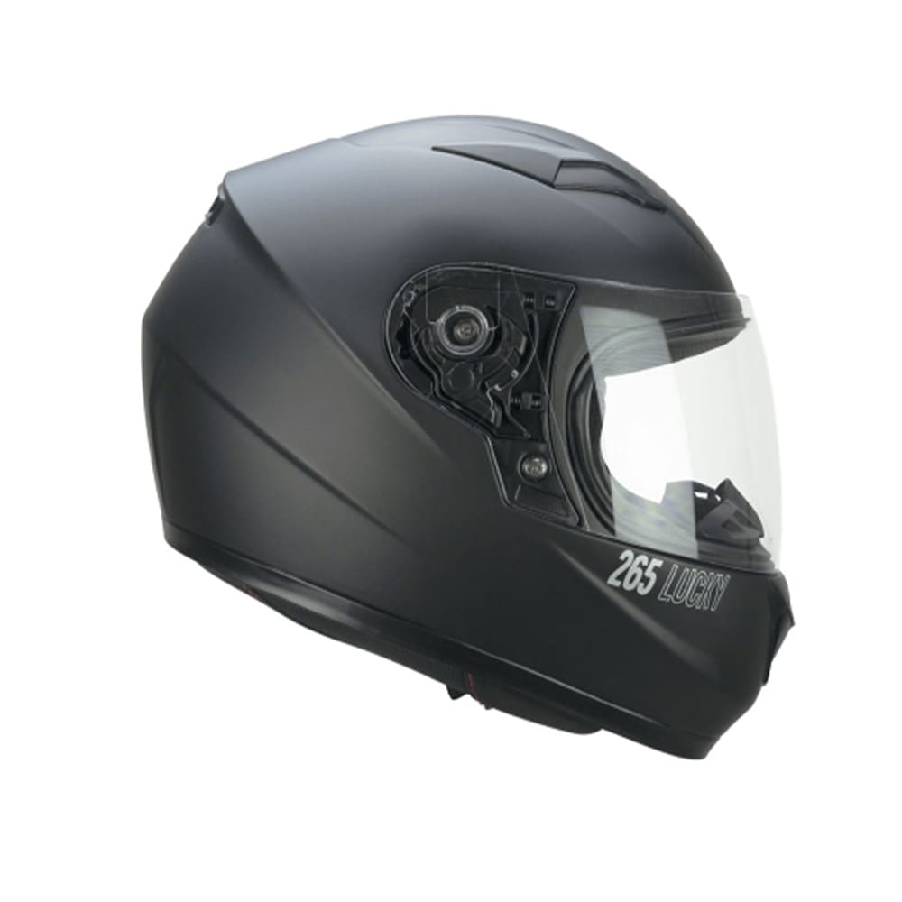 CGM 265A LUCKY MONO Moto Integral Casco Negro Mate