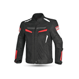 BELA Sprinter Men Motorcycle Textile Jacket Black/Red