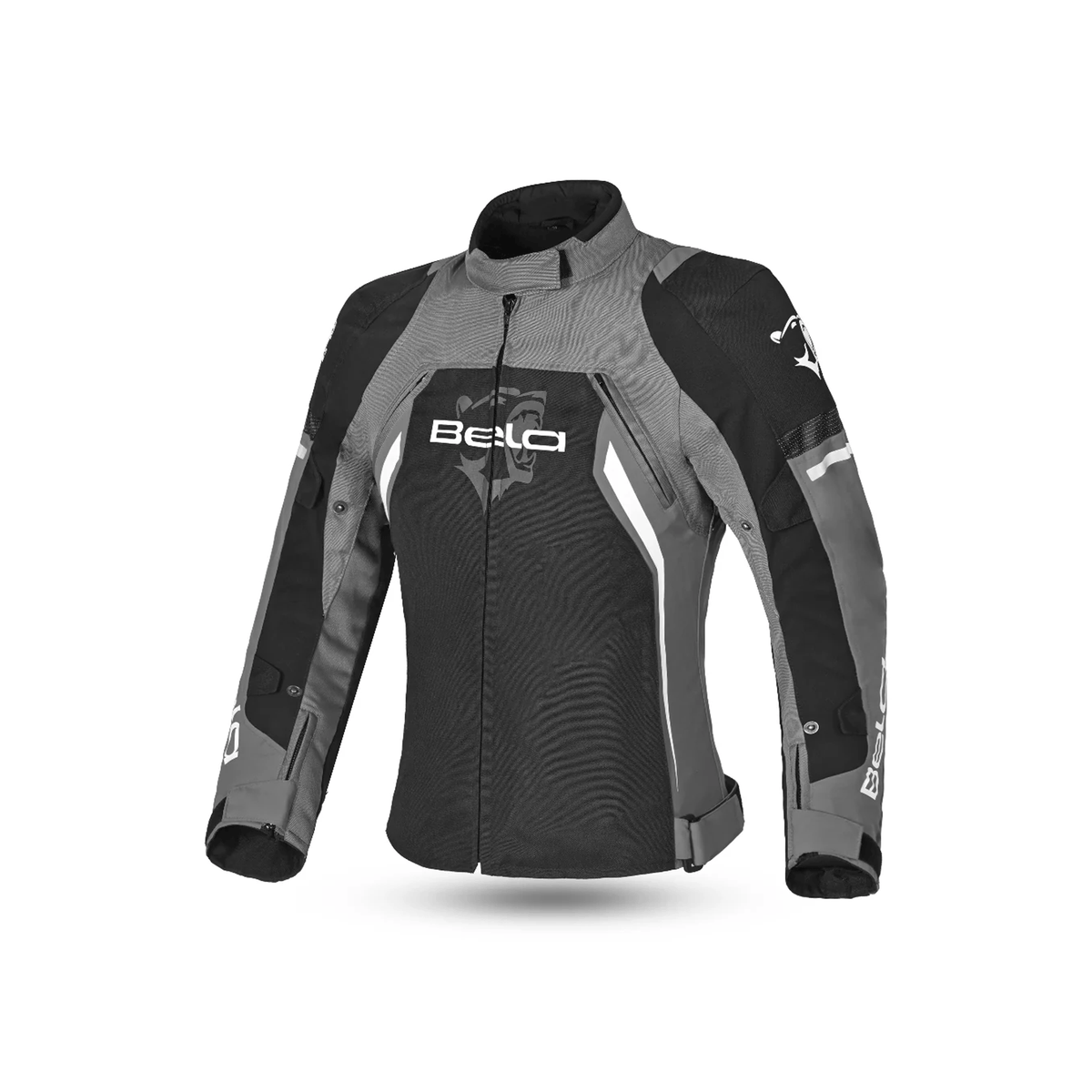 BELA CORDANIEL LADY ALL SEASON MOTORCYCLE TEXTILE JACKET BLACK GREY