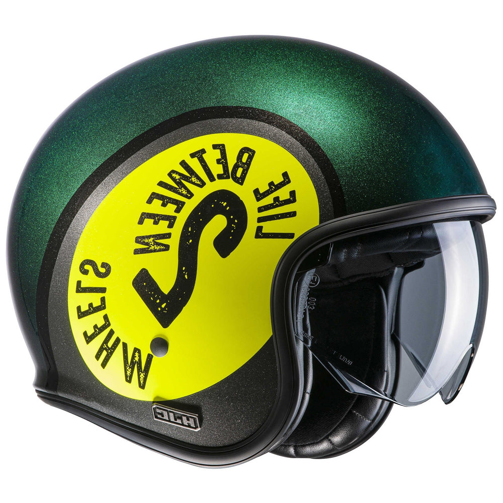  HJC V30 Harvey MC234H Classic Retro Style Open Face Motorcycle Helmet - SECURTEX MOTOR SL (t/a MaximoMoto)